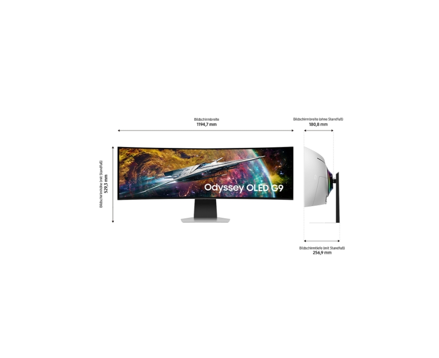 Samsung LS49CG954SUXEN Odyssey Gaming Monitor OLED G95SC (49'') 