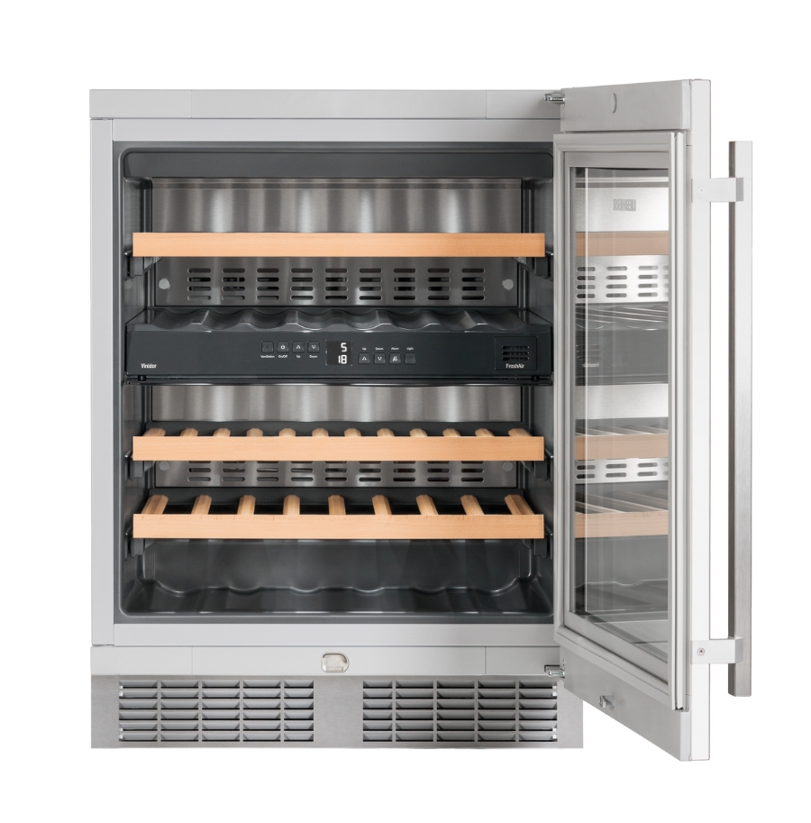 Liebherr UWTes 1672 Vinidor Unterbaubarer Weintemperierschrank Edelstahl