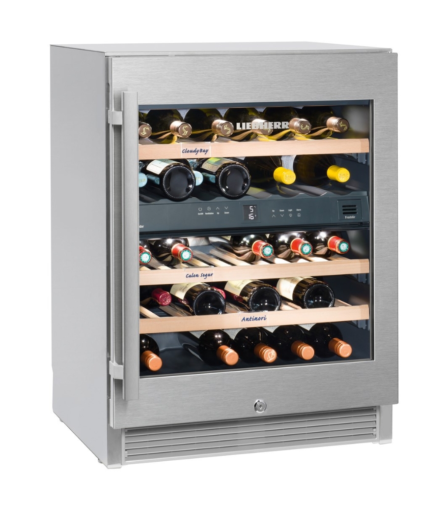Liebherr WTes 1672-26 Vinidor Weintemperierschrank Edelstahl  
