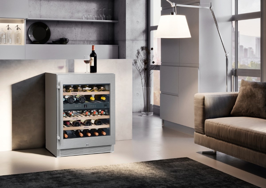 Liebherr WTes 1672-26 Vinidor Weintemperierschrank Edelstahl  