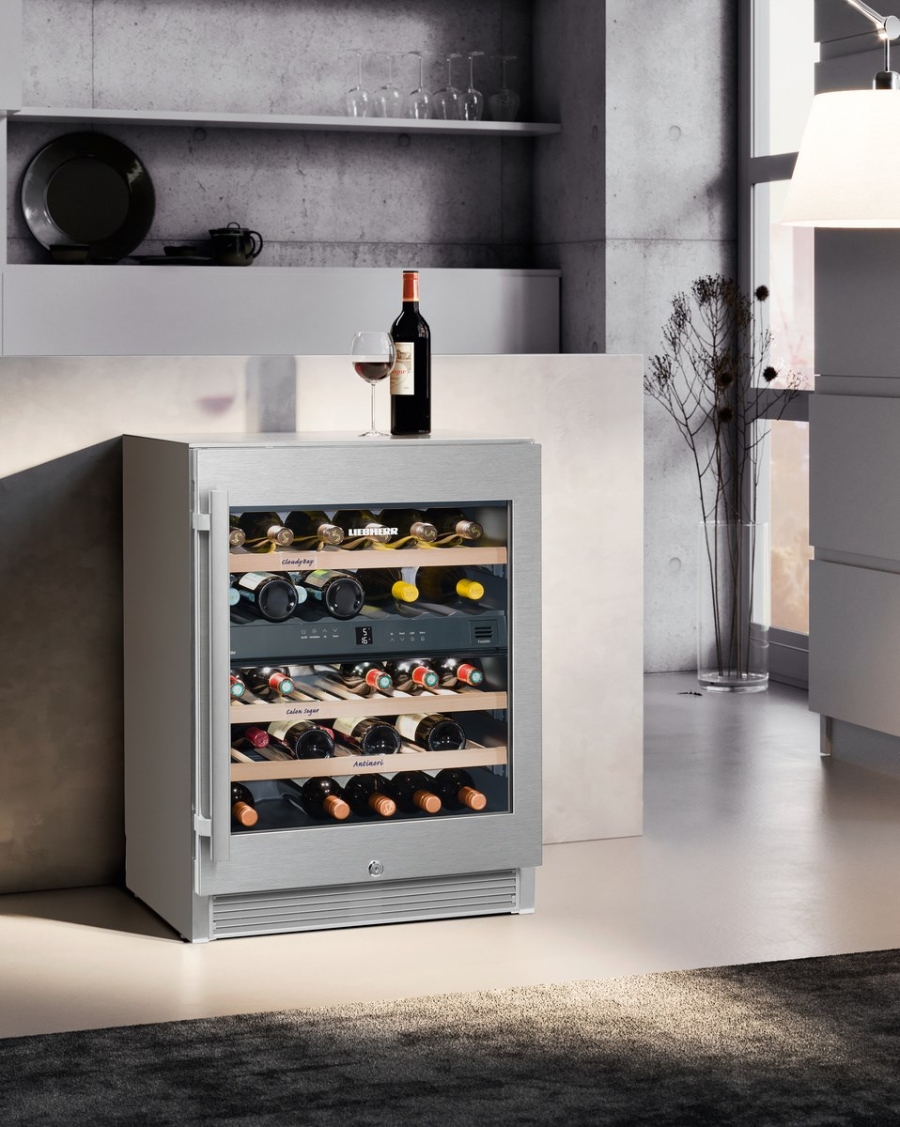 Liebherr WTes 1672-26 Vinidor Weintemperierschrank Edelstahl  
