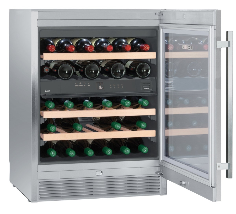 Liebherr WTes 1672-26 Vinidor Weintemperierschrank Edelstahl  