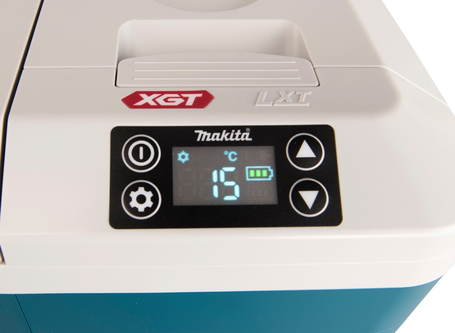 Makita CW001GZ01 Akku-Kühl- und Wärmebox 40 V max • 18 V / 12 V / 24 V DC • AC • 20 l • Kühlbox