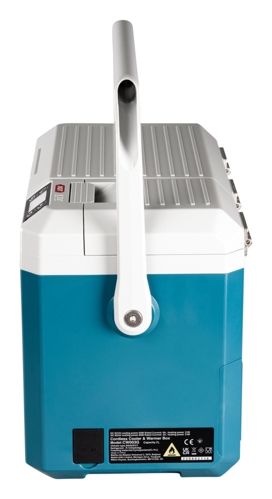 Makita CW003GZ01 Akku-Kühl- und Wärmebox 40 V max • 18 V / 12 V / 24 V DC • AC • 7 L • Kühlbox