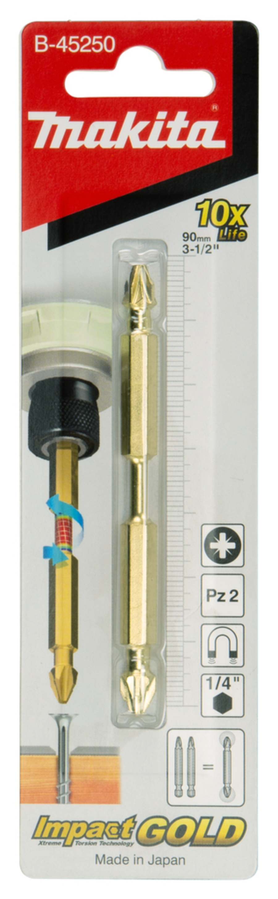 Makita B-45250 DOPPELSEITIGER DREHBIT 