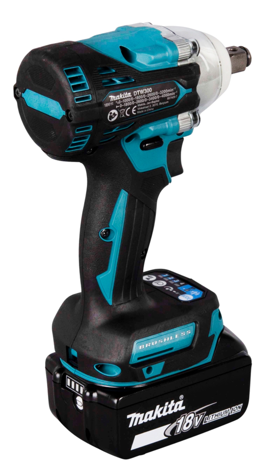 Makita DTW300Z Akku-Schlagschrauber LXT 18 V • 1/2" • 330 Nm • 0 - 3.200 U/min