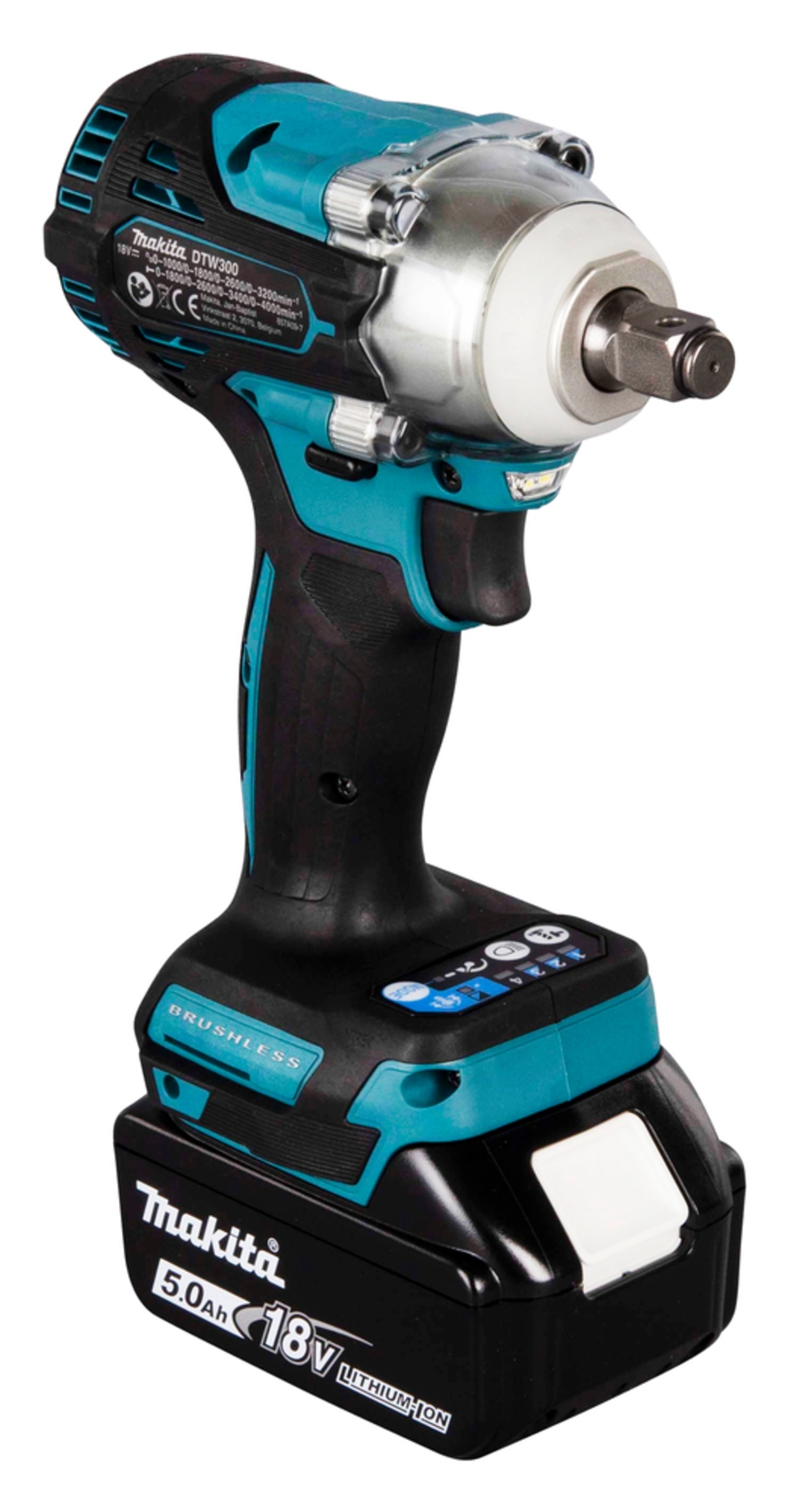 Makita DTW300Z Akku-Schlagschrauber LXT 18 V • 1/2" • 330 Nm • 0 - 3.200 U/min