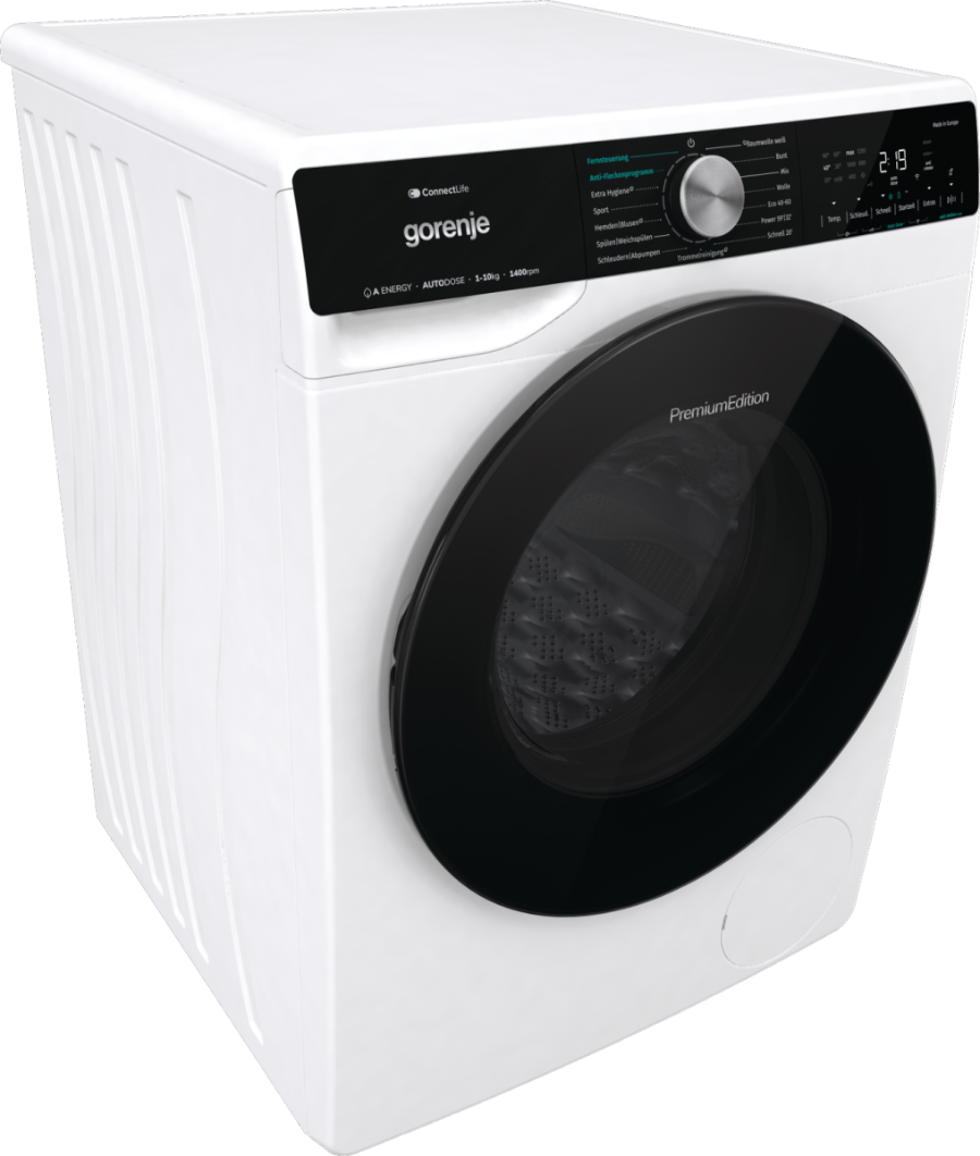 Gorenje WNS14AAT3/DE Waschmaschinen Frontlader 60cm 10kg 1400 U/min,Inverter PowerDrive Motor