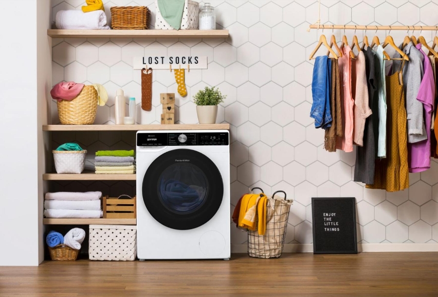 Gorenje WNS14AAT3/DE Waschmaschinen Frontlader 60cm 10kg 1400 U/min,Inverter PowerDrive Motor
