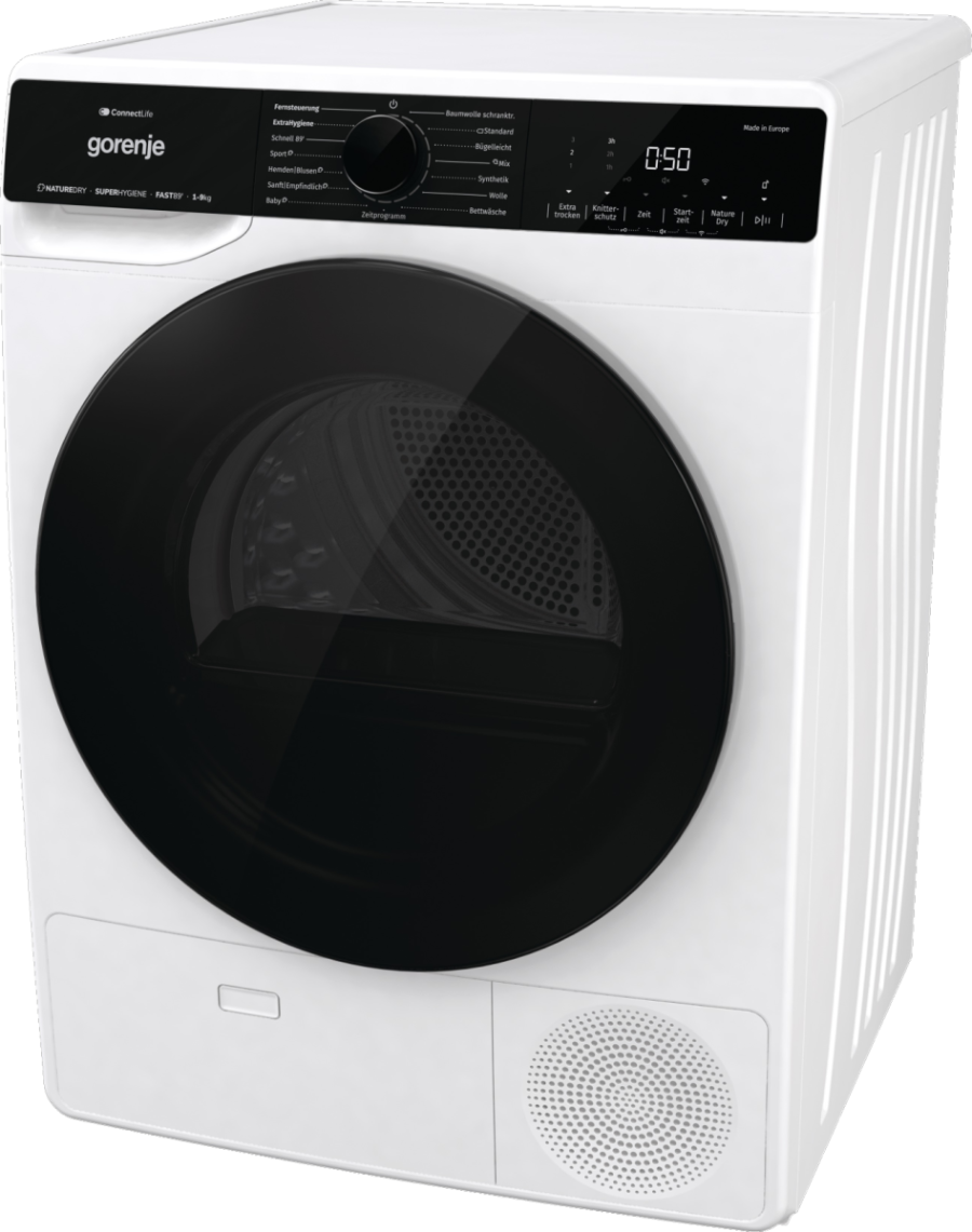 Gorenje DPNA93W Wärmepumpentrockner 9kg A+++ Inverter PowerDrive Motor
