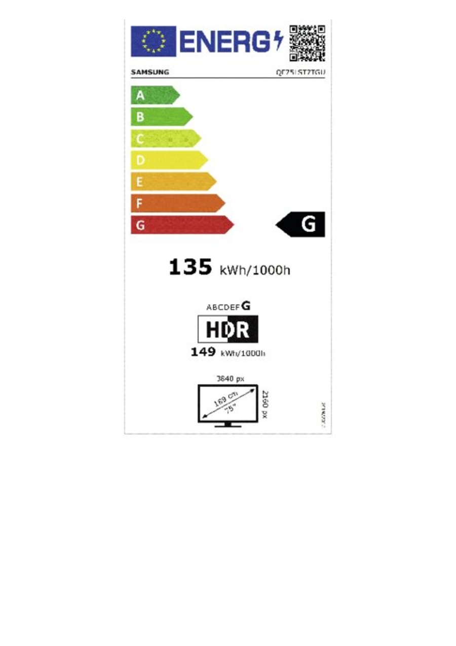 Samsung QE75LST7T 75 Zoll Outdoor Lifestyle TV 