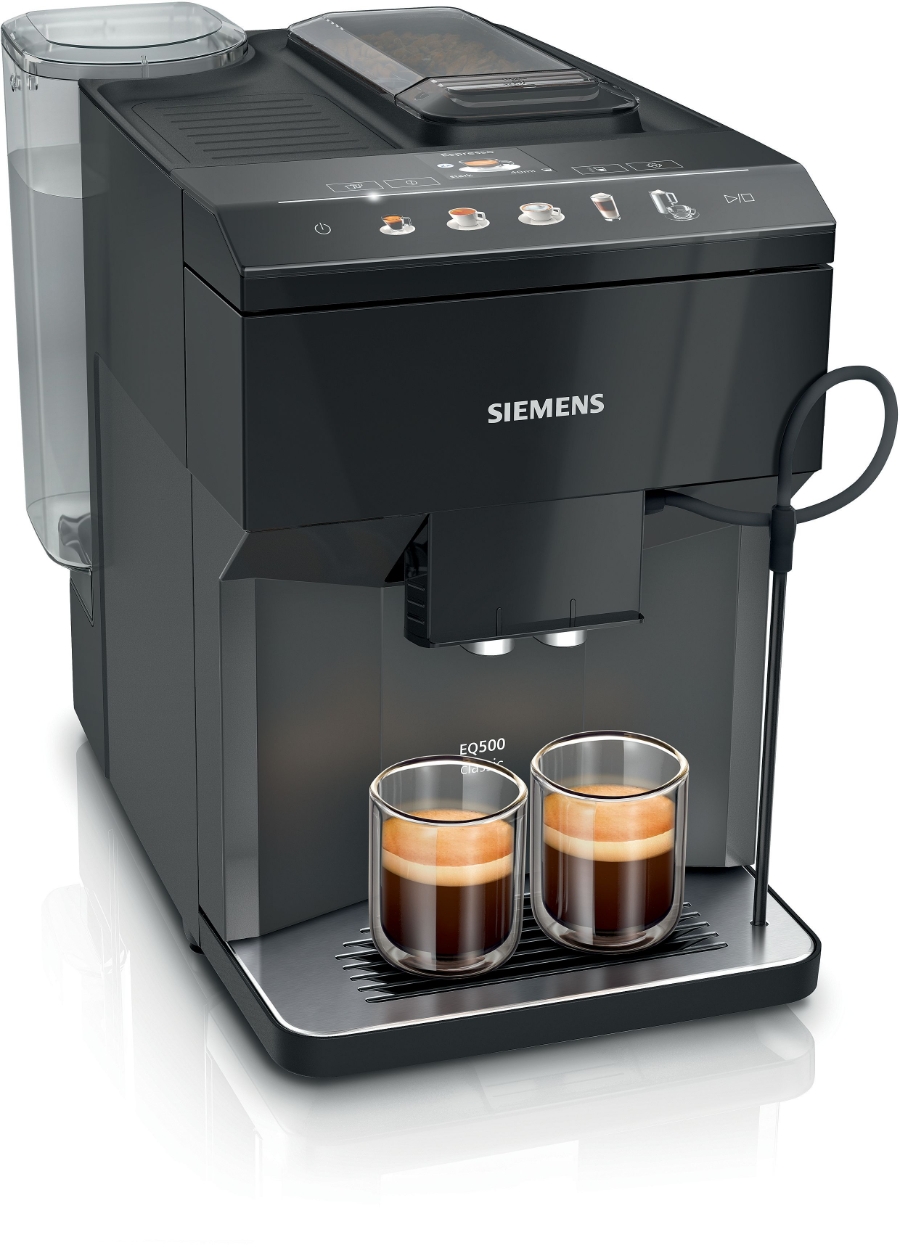 Siemens TP511D09 EQ500 Kaffeevollautomat classic Klavierlack schwarz