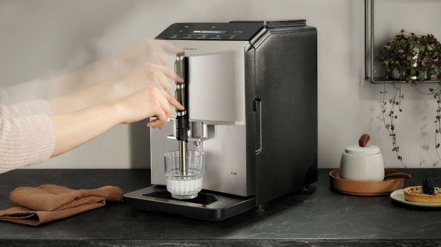 Siemens TF303E07 EQ300 Kaffeevollautomat Inox silver metallic 