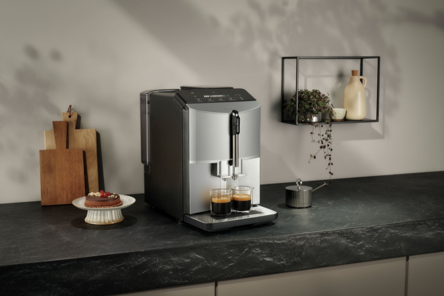Siemens TF303E07 EQ300 Kaffeevollautomat Inox silver metallic 