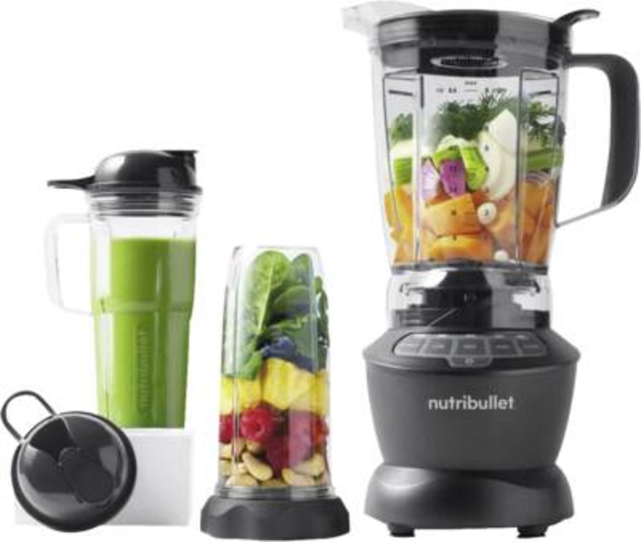 Nutribullet NBF500DG Smoothie Maker Combo Standmixer 1200W 
