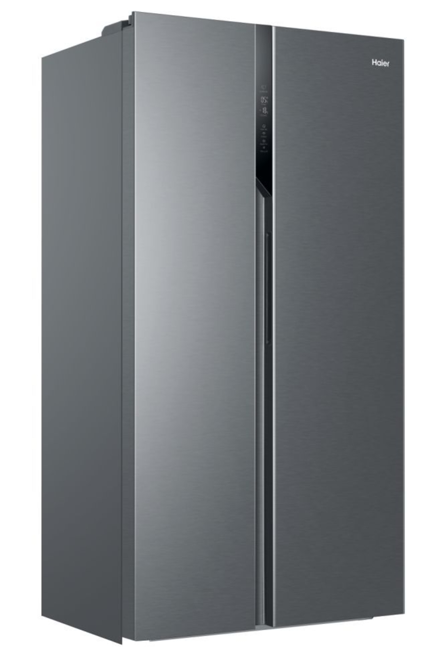 Haier HSR3918ENPG Side-by-Side No Frost , Licht LED, Klasse E, Gentle Silver