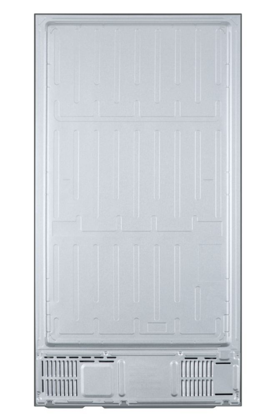 Haier HSR3918ENPG Side-by-Side No Frost , Licht LED, Klasse E, Gentle Silver