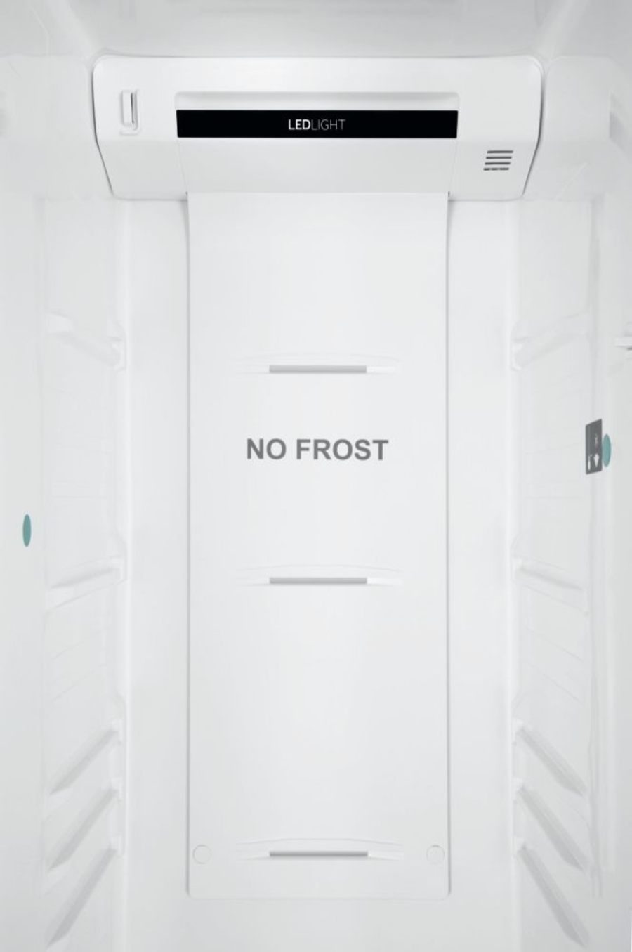 Haier HSR3918ENPG Side-by-Side No Frost , Licht LED, Klasse E, Gentle Silver