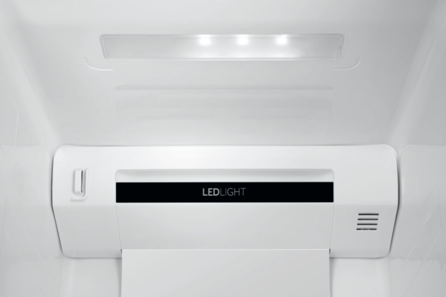 Haier HSR3918ENPG Side-by-Side No Frost , Licht LED, Klasse E, Gentle Silver