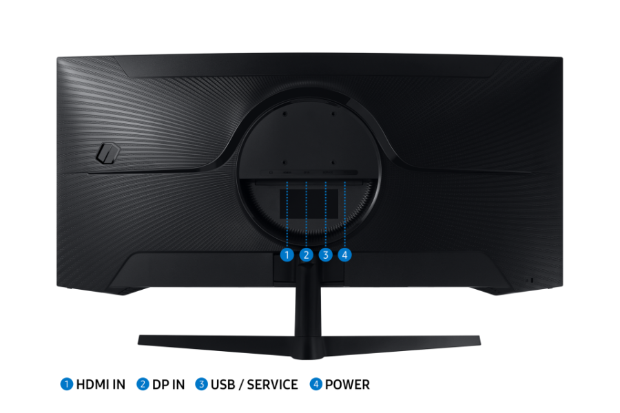 Samsung LC34G55TWWPXEN Odyssey Gaming Monitor G55T (34'') Schwarz