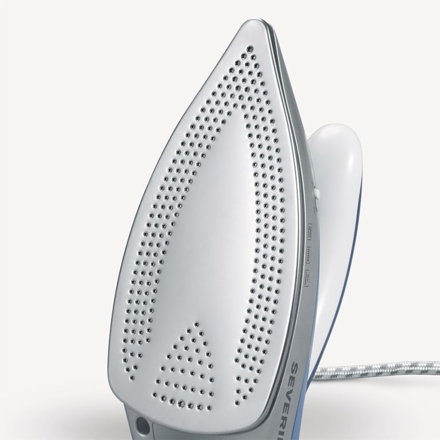 Severin BA 3234 Reise-Dampfbügeleisen Silber-Blau 100Watt 