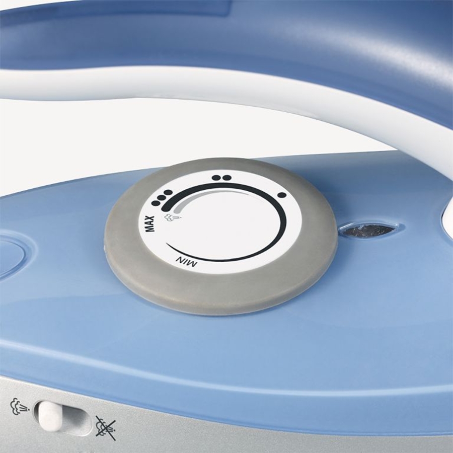 Severin BA 3234 Reise-Dampfbügeleisen Silber-Blau 100Watt 