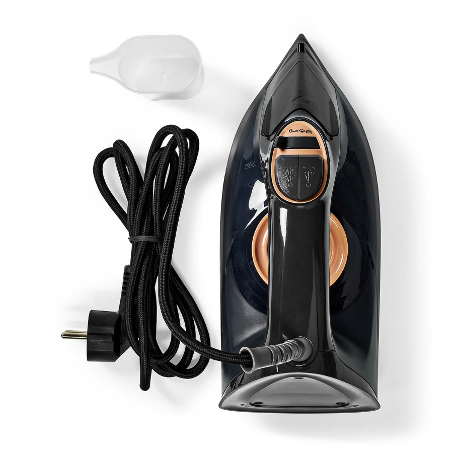 Nedis IRON1000 Bügeleisen 2200 W ,Dampf Schuss , Keramisch , 0.26l 