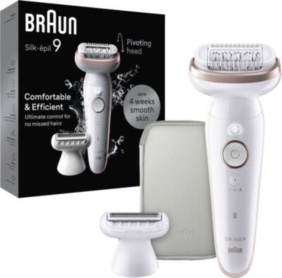 Braun Personal Care Silk-epil 9-030 SensoSmart TM Epilierer  für eine einfache Haarentfernung, seidig-glatte Haut,