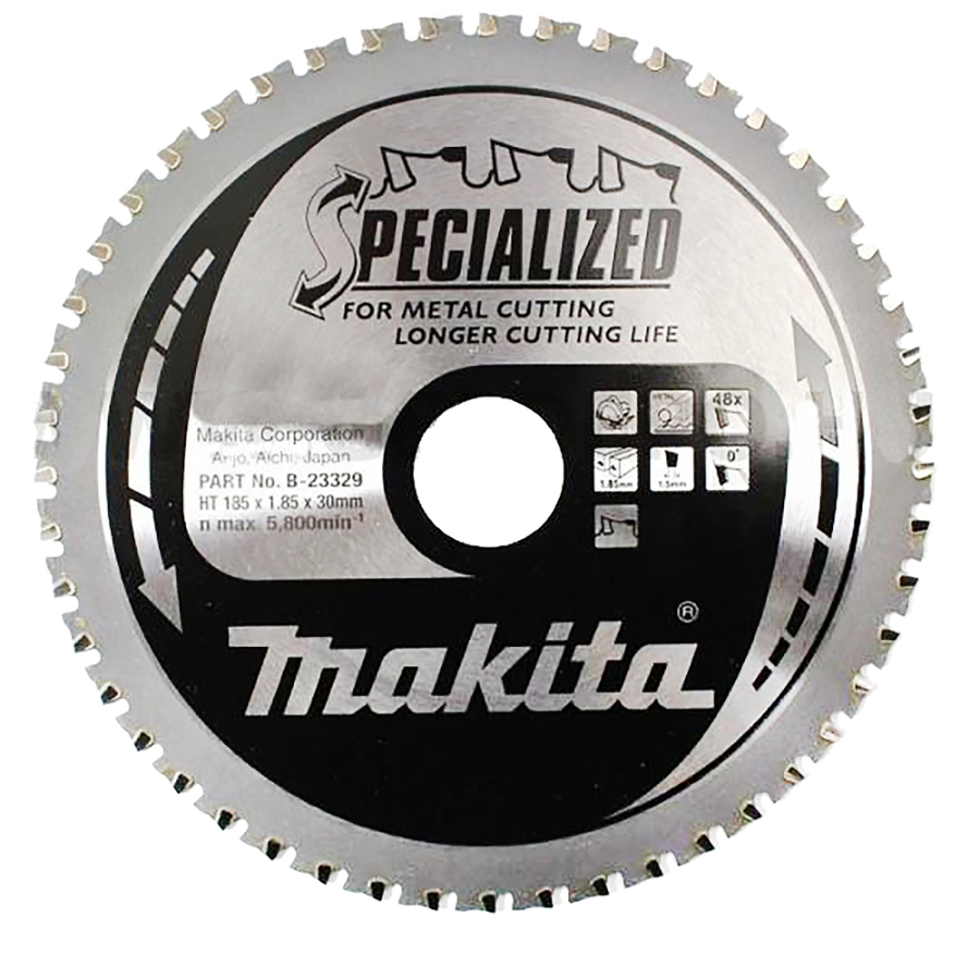 Makita  B-23329 Sägeblatt für Metall 185 x 30 mm • 48 Zähne