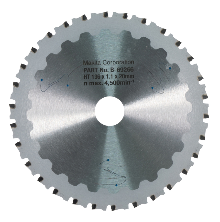 Makita  B-69266 EFFICUT Sägeblätter für Metall 136 x 20 mm • 30 Zähne