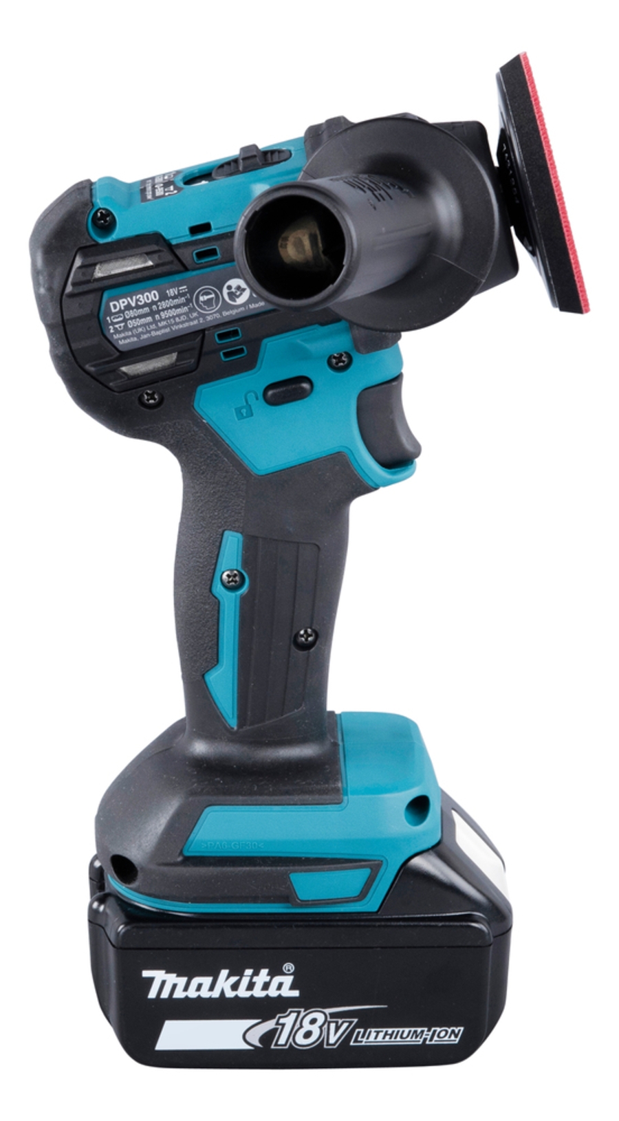 Makita DPV300Z Akku-Polierschleifer LXT 18 V • 0 - 2.800 / 0 - 9.500 U/min • 50 / 80 mm
