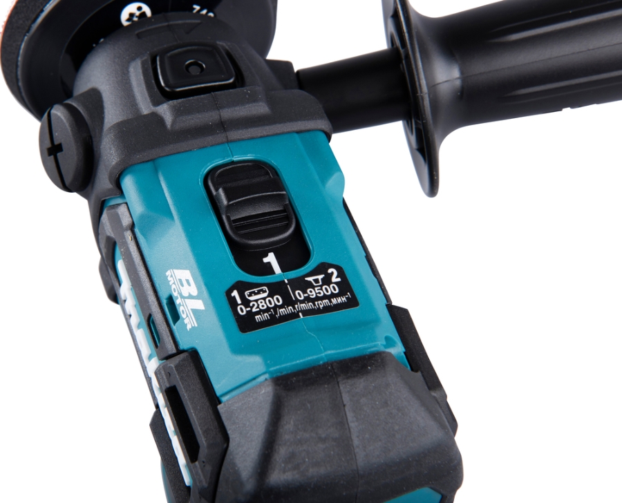 Makita DPV300Z Akku-Polierschleifer LXT 18 V • 0 - 2.800 / 0 - 9.500 U/min • 50 / 80 mm
