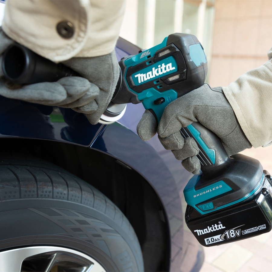 Makita DPV300Z Akku-Polierschleifer LXT 18 V • 0 - 2.800 / 0 - 9.500 U/min • 50 / 80 mm
