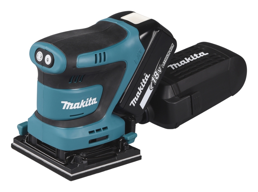 Makita DBO480Z Akku-Schwingschleifer LXT 18 V • 14.000 Schwingungen/min • 112 x 102 mm