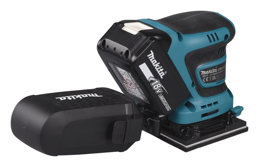 Makita DBO480Z Akku-Schwingschleifer LXT 18 V • 14.000 Schwingungen/min • 112 x 102 mm
