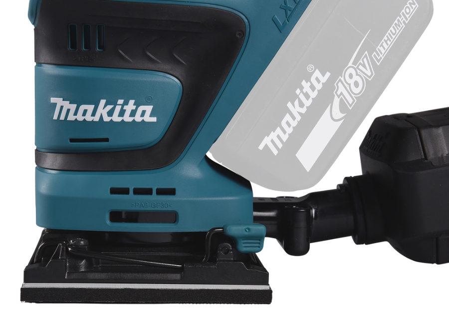 Makita DBO480Z Akku-Schwingschleifer LXT 18 V • 14.000 Schwingungen/min • 112 x 102 mm
