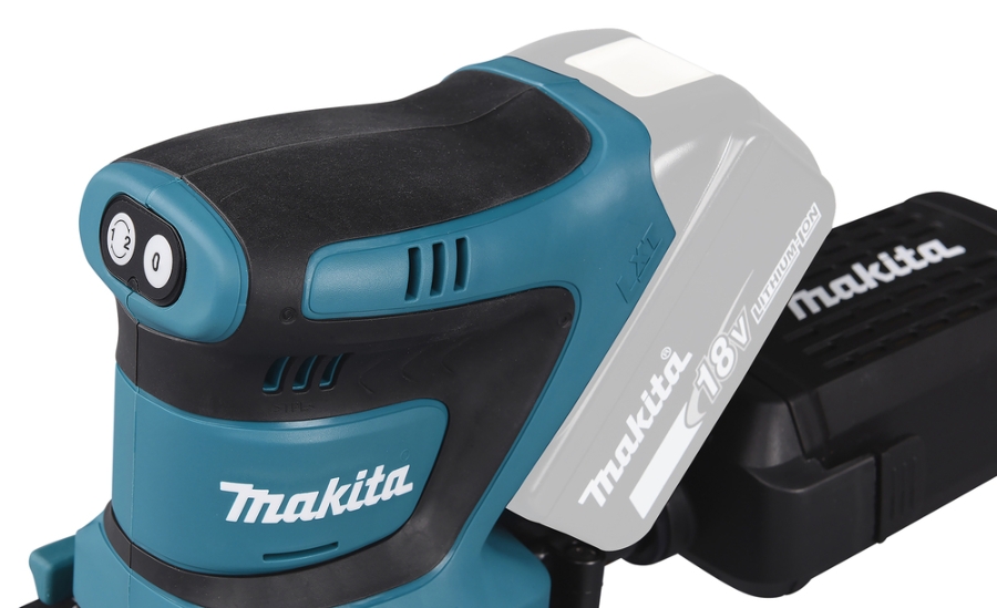 Makita DBO480Z Akku-Schwingschleifer LXT 18 V • 14.000 Schwingungen/min • 112 x 102 mm