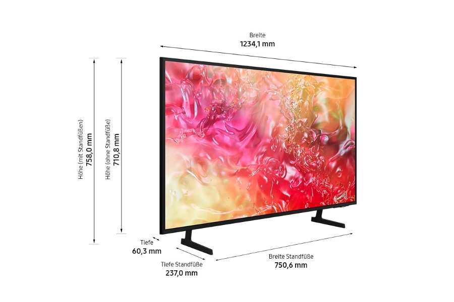 Samsung UE55DU7172 Fernseher 55" LED TV, 4K UHD, Smart TV 