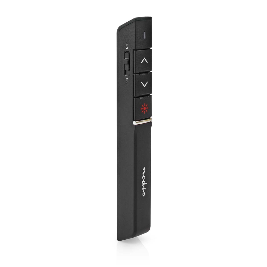 Nedis WLPSRL100BK  Presenter Laserpointer-Reichweite bis zu: 100 m | Drahtlose Reichweite