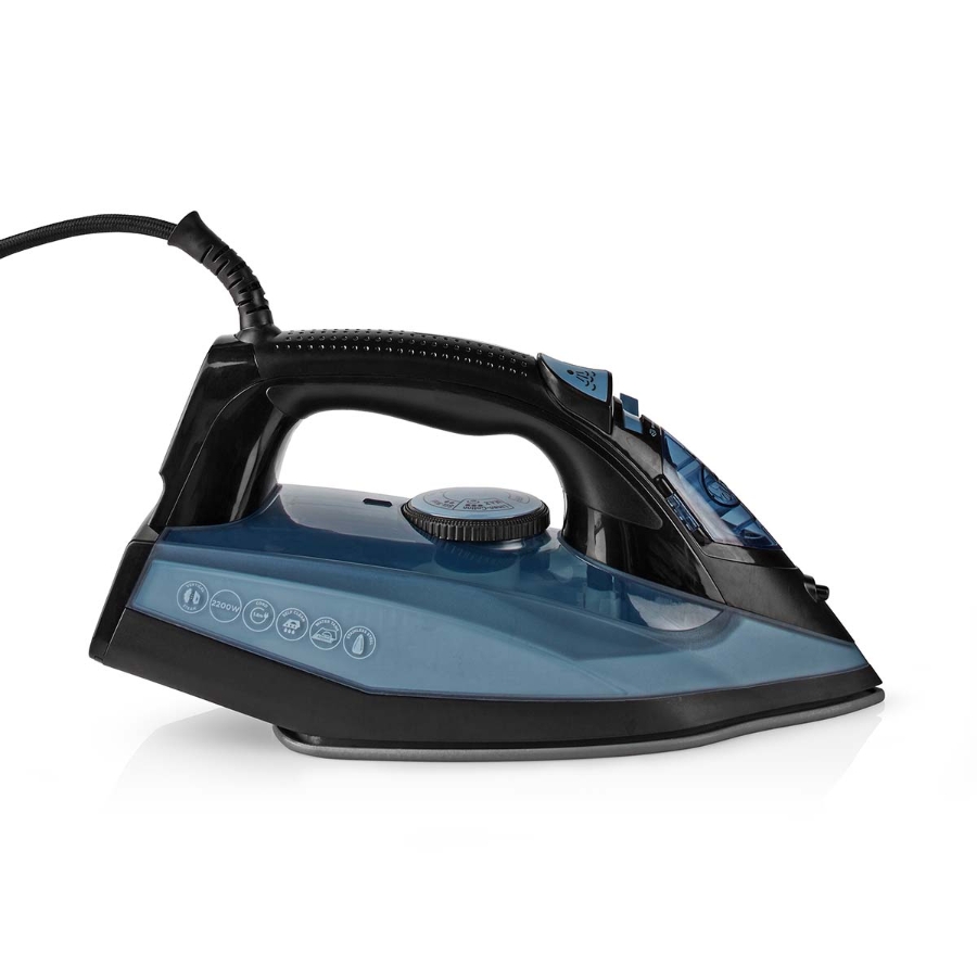 Nedis IRON2000  Bügeleisen 2600 W | Dampf Schuss | Keramisch | 0.3 