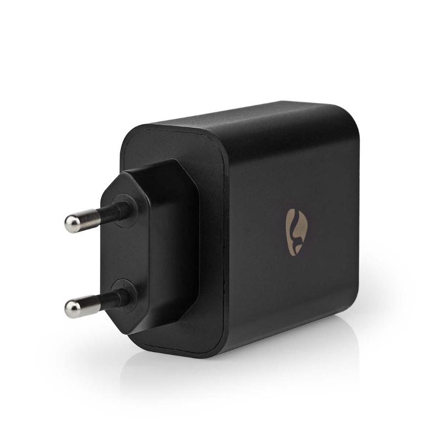 Nedis WCPD65W130BK  Netzladegerät 65 W | Schnellladefunktion | 2.0 / 2.25 A / 3.25 A A | 