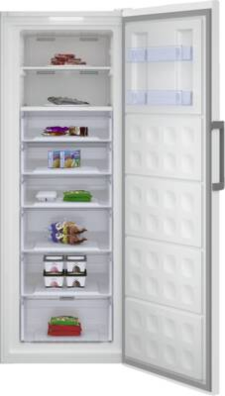 Beko RFNE448E45W Gefrierschrank 70cm Weiss NoFrost 