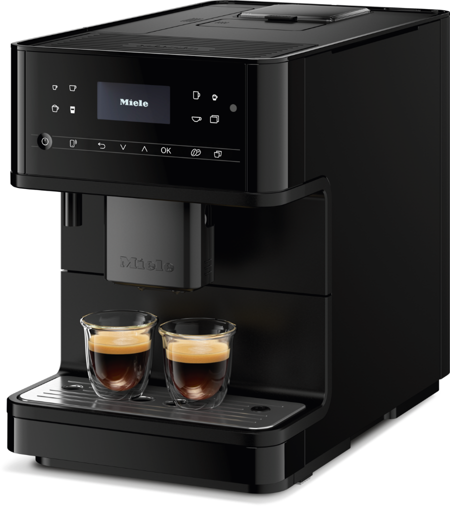 Miele CM6360 Stand-Kaffeevollautomat 125 Edition Obsidianschwarz matt