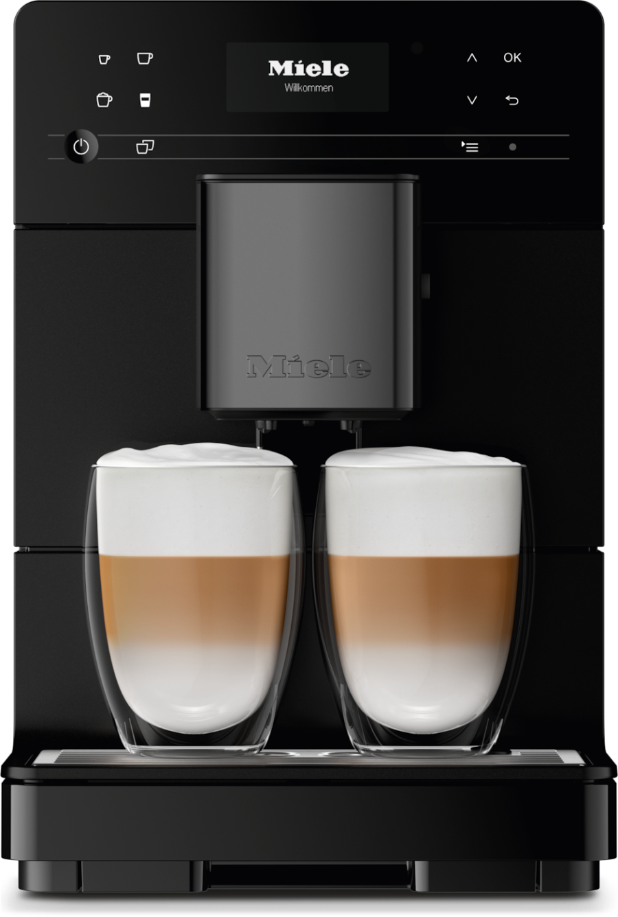 Miele CM5510 Stand-Kaffeevollautomat 125 Edition Obsidianschwarz matt