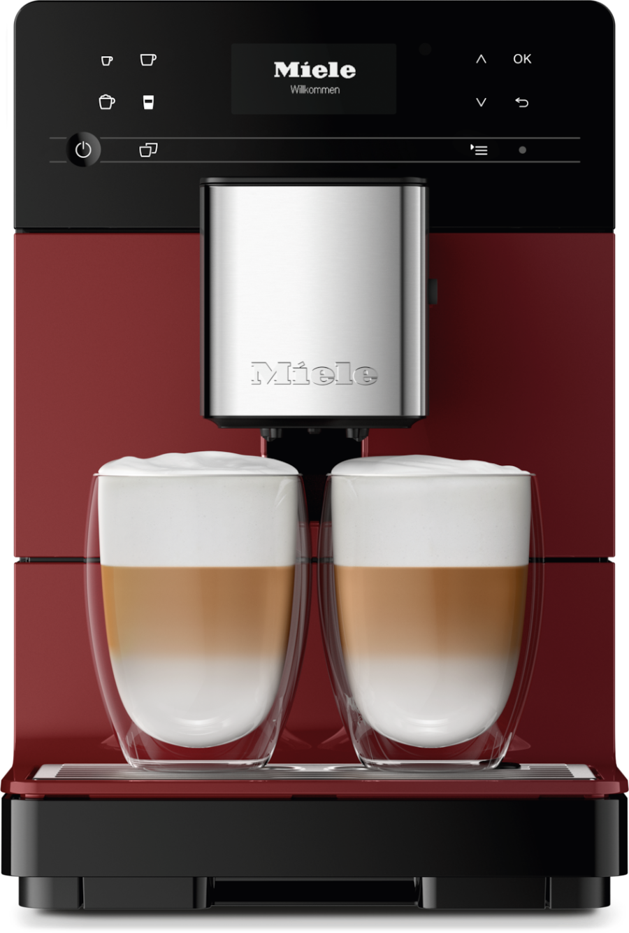 Miele CM 5310 Stand-Kaffeevollautomat Brombeerrot 