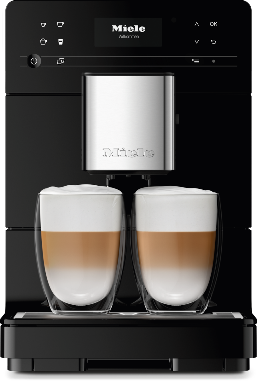 Miele CM 5310 Stand-Kaffeevollautomat Obsidianschwarz 