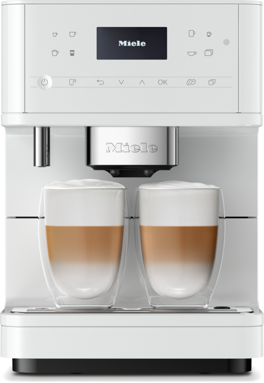 Miele CM 6160 Stand-Kaffeevollautomat Lotosweiß 