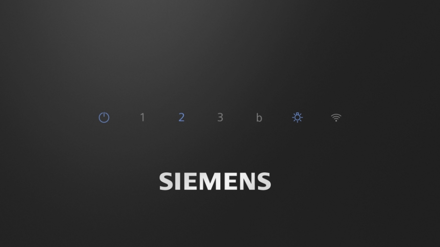 Siemens LC87KFN60 Dunstabzug Kamin schräg 80 cm 