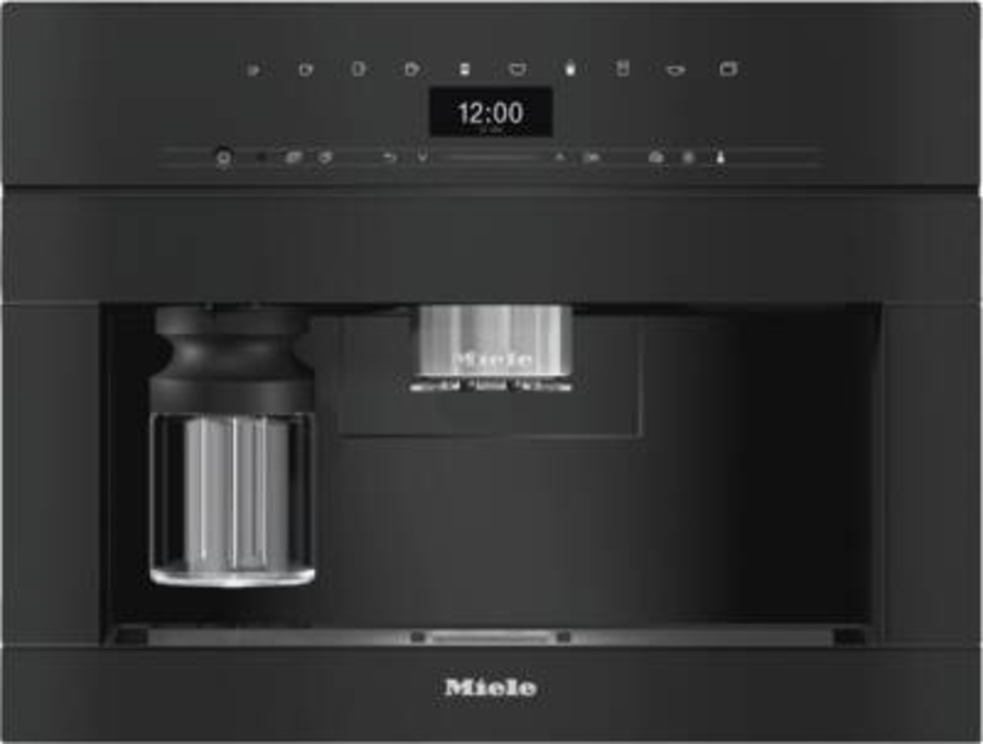 Miele CVA 7440 Einbau-Kaffeevollautomat Obsidianschwarz 