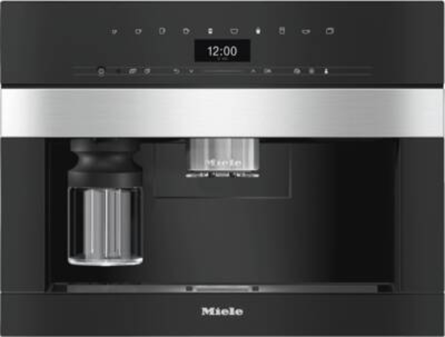 Miele CVA 7445 Einbau-Kaffeevollautomat Edelstahl/CleanSteel 
